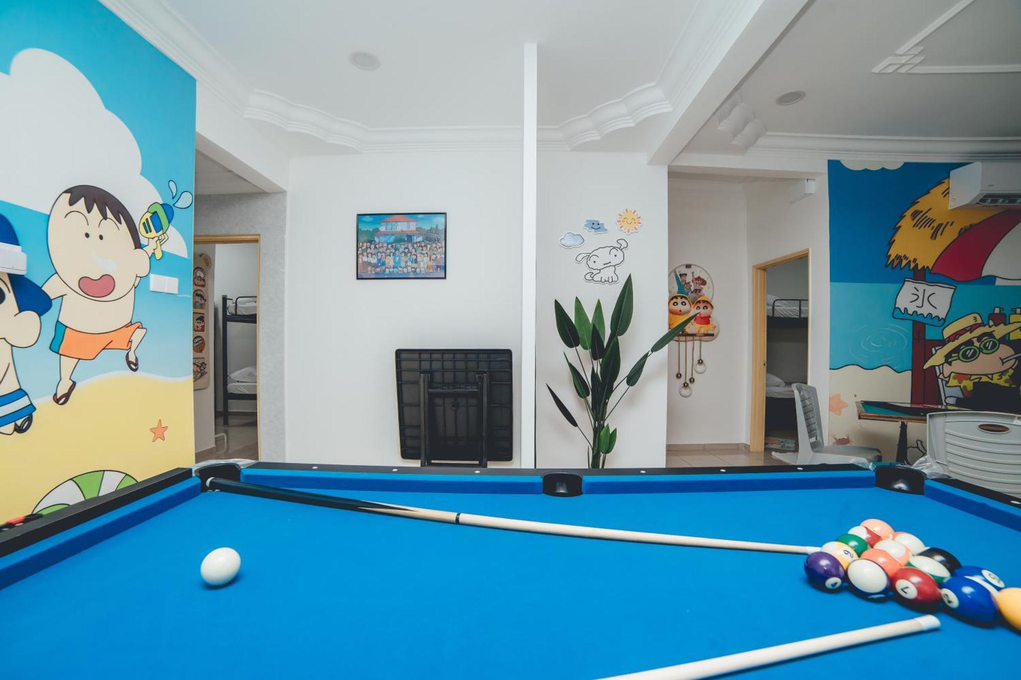 Shinchan Chill 14pax Landed Pooltable Ktv Bbq Bukit Indah Pangsapuri