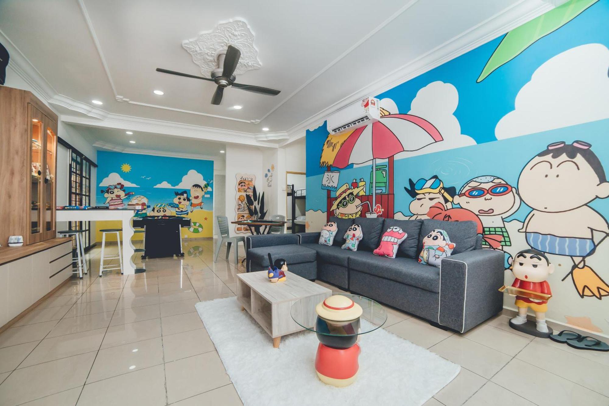 Shinchan Chill 14pax Landed Pooltable Ktv Bbq Bukit Indah Apartment Johor Bahru