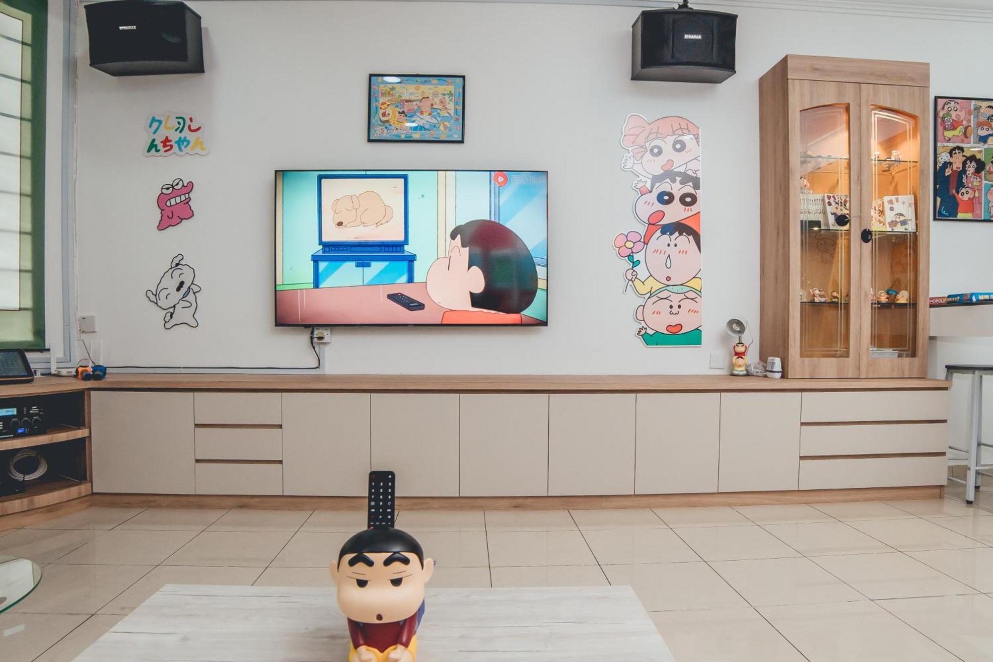 Shinchan Chill 14pax Landed Pooltable Ktv Bbq Bukit Indah Pangsapuri