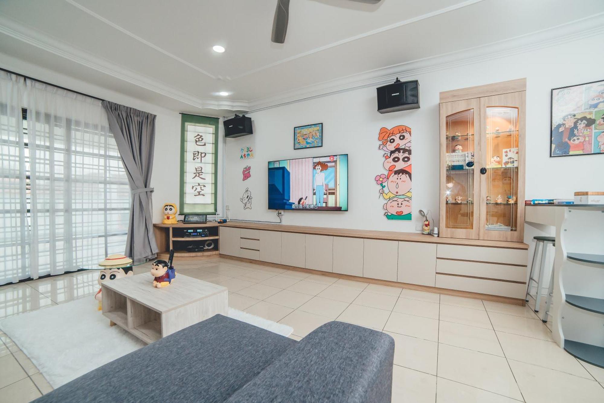 Shinchan Chill 14pax Landed Pooltable Ktv Bbq Bukit Indah Apartment