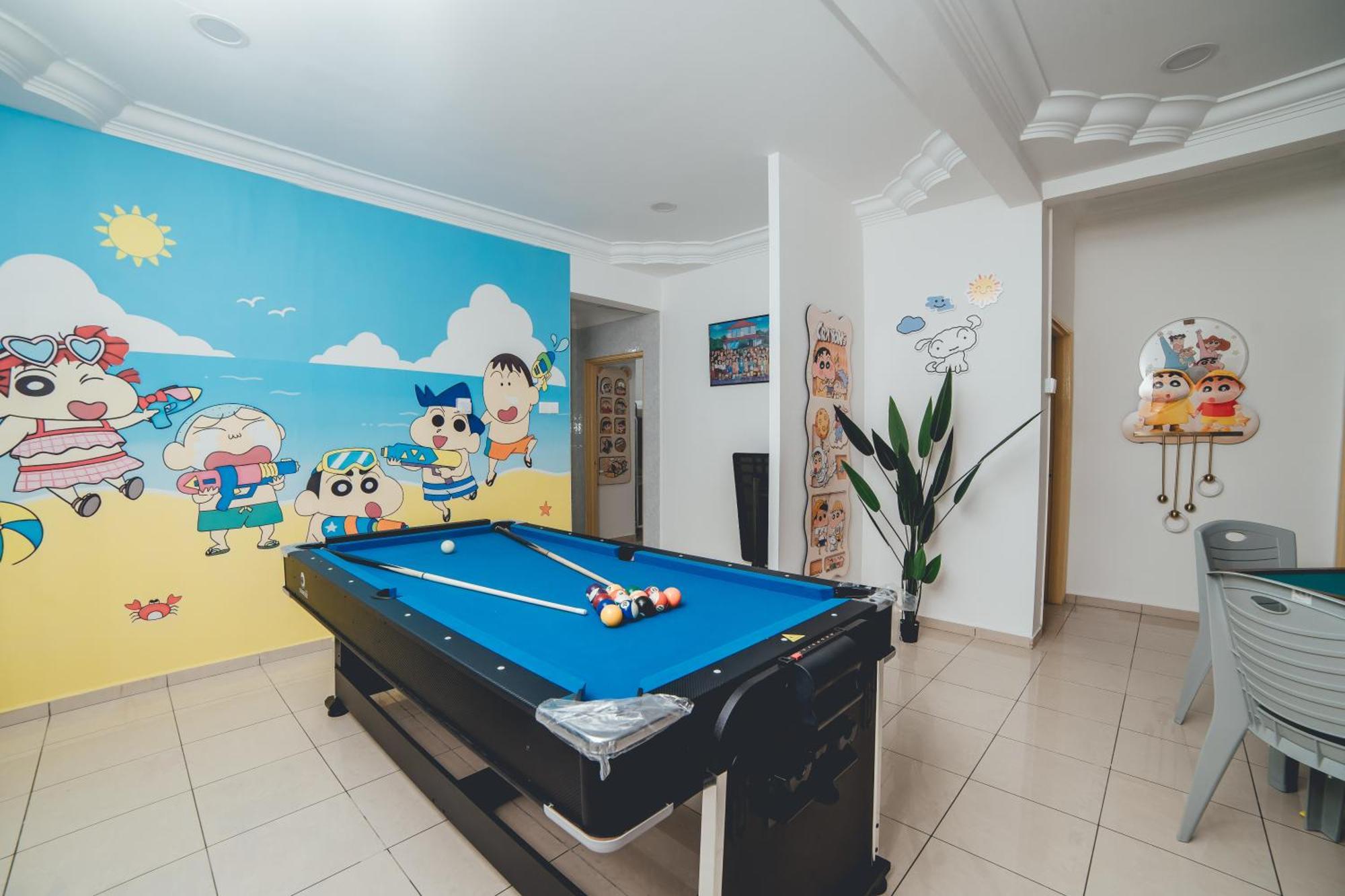 Shinchan Chill 14pax Landed Pooltable Ktv Bbq Bukit Indah Apartment Johor Bahru